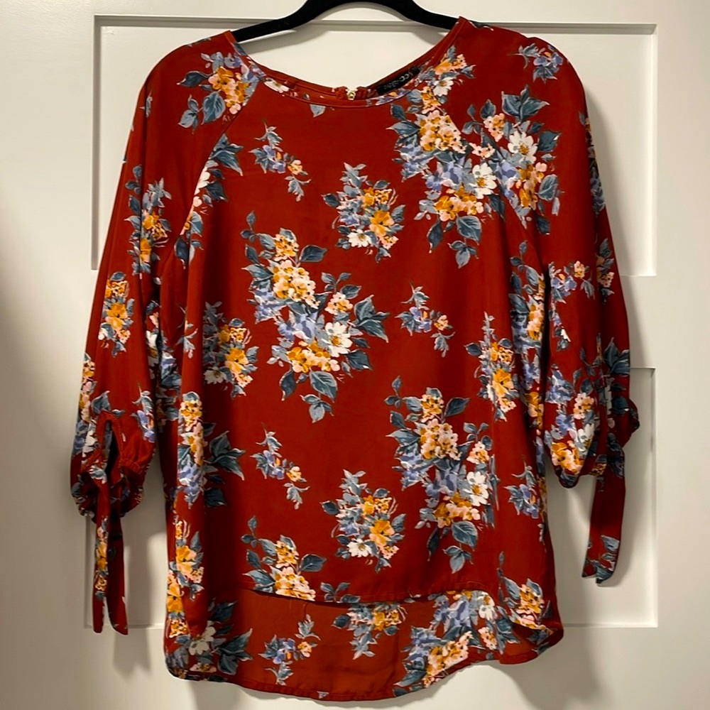Papermoon floral blouse